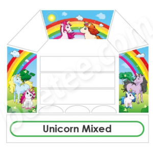 Unicorn theme for bouncy castle